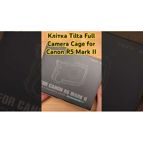 Клітка Tilta Full Camera Cage for Canon R5 Mark II (Black) (TA-T68-FCC-B) | Tilta