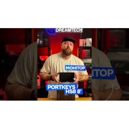 Монітор PORTKEYS HS8 8' 3G-SDI 4K HDMI/3G-SDI High-Bright Monitor with 3D LUT Support (HS8) | від бренду PortKeys