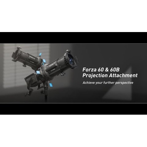 Проекционная насадка Nanlite Projector Mount for Forza 60 and 60B LED Monolights (19°) (PJ-FMM-19) | Nanlite