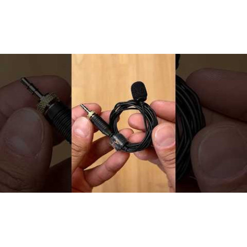 Петличный микрофон Deity Microphones W.Lav Pro Omni Lavalier Microphone with 3.5mm Locking Connector (Black) (DTS0253D63) | DEITY Microphones