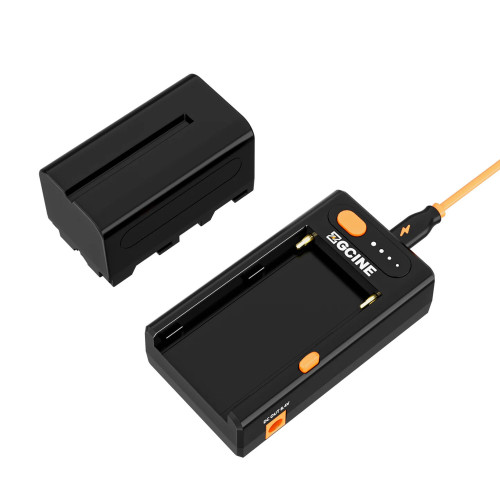 Батарейна площадка з функцією зарядки ZGCINE NPF-02 Sony L-Series Battery Charger/Power Adapter (NPF-02) | від бренду ZGCINE