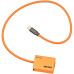 Фиктивная батарея ZGCINE USB-C PD to Sony NP-FW50 Braided Dummy Battery Cable ((60 сm)) (PD-FW50) | ZGCINE