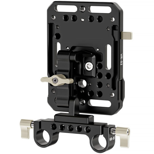 Батарейная площадка ZGCINE V-Lock Battery Plate with 15mm LWS Mount and Articulating Arm (VR-Kit 3) | ZGCINE