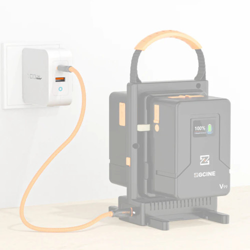 Зярядное устройство ZGCINE C100 USB-C/USB-A 100W PD Charger (C100) | ZGCINE