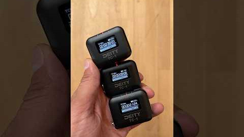Генератор таймкоду Deity Microphones TC-1 Wireless Timecode Generator Box 3-Pack Kit (DTT0272D81)